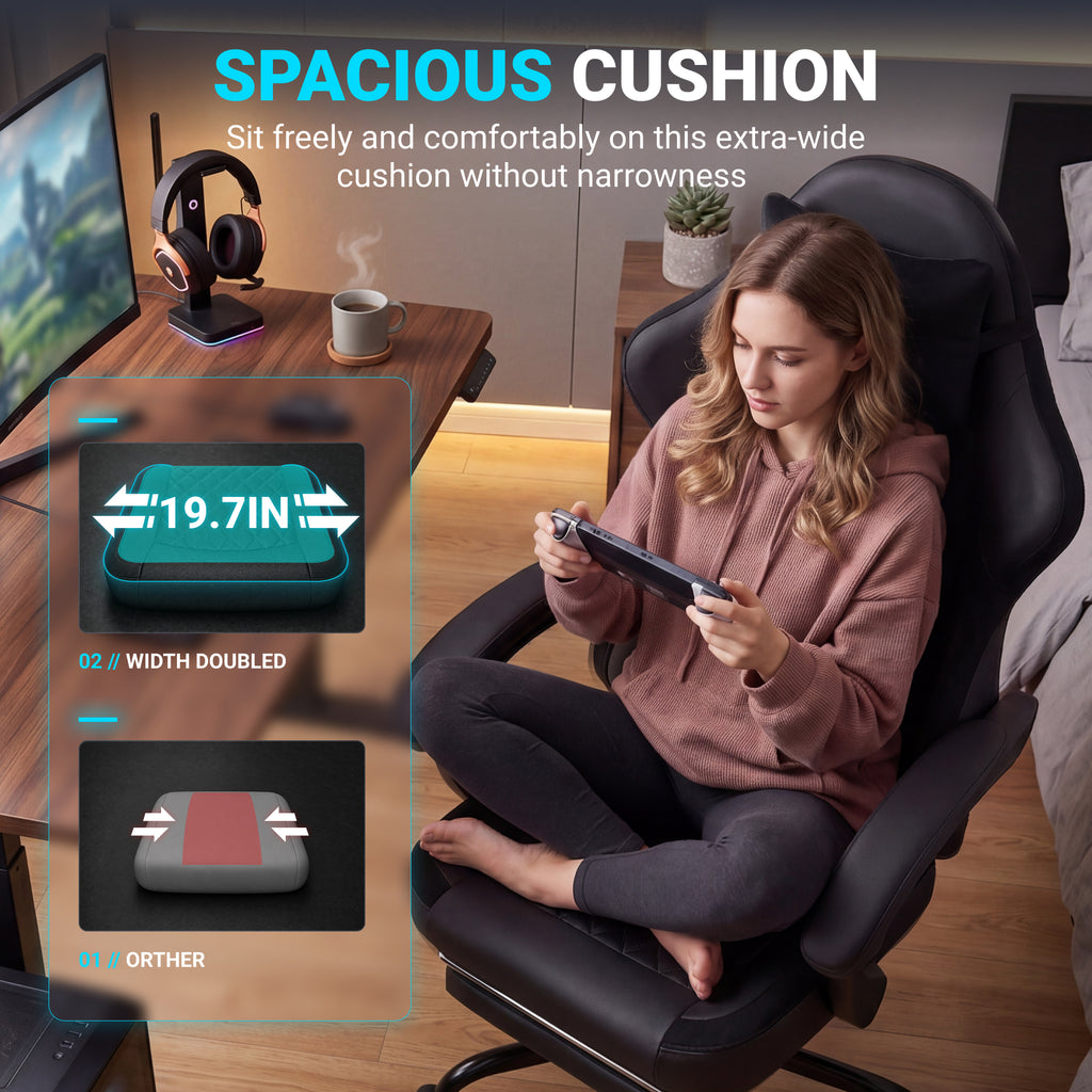 LS-66D50M Ergonomic Gaming Chair