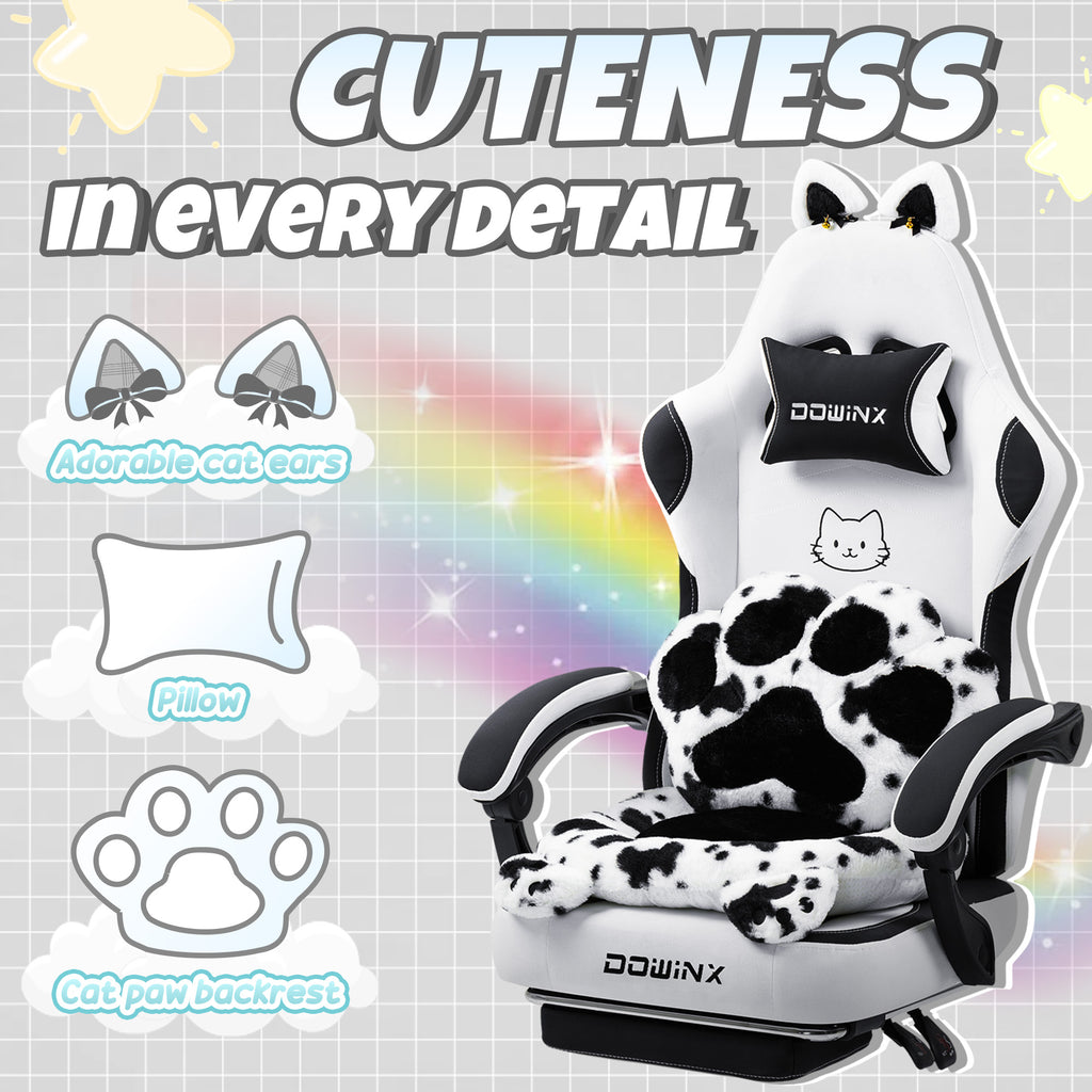 KARXAS Cute Cat Ear Gaming Chair D52