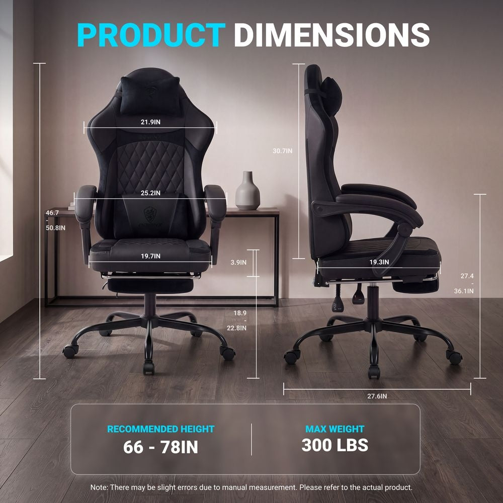 LS-66D50M Ergonomic Gaming Chair