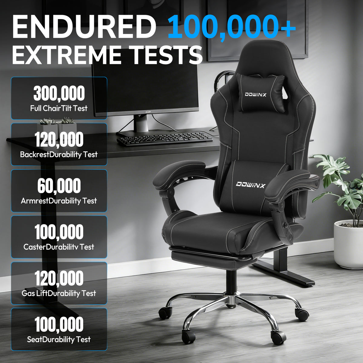 KARXAS Ergonomic Gaming Chair 58J