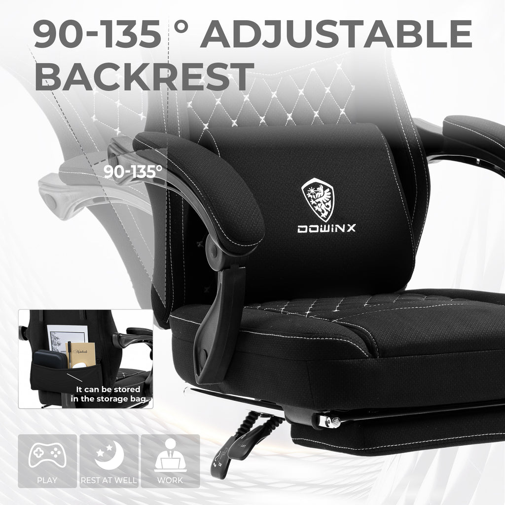 LS-6657D Breathable Fabric Gaming Chair