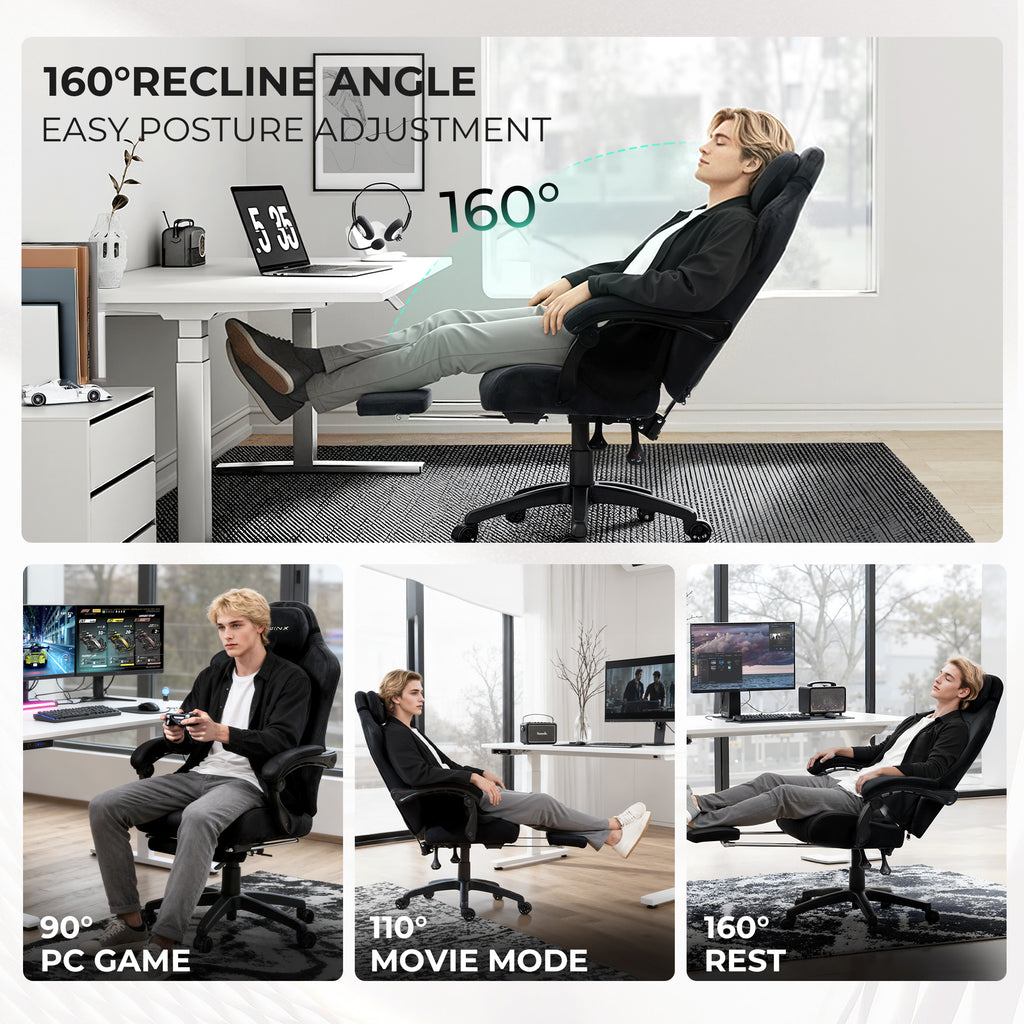 LS-66D68E Ergonomic Gaming Chair